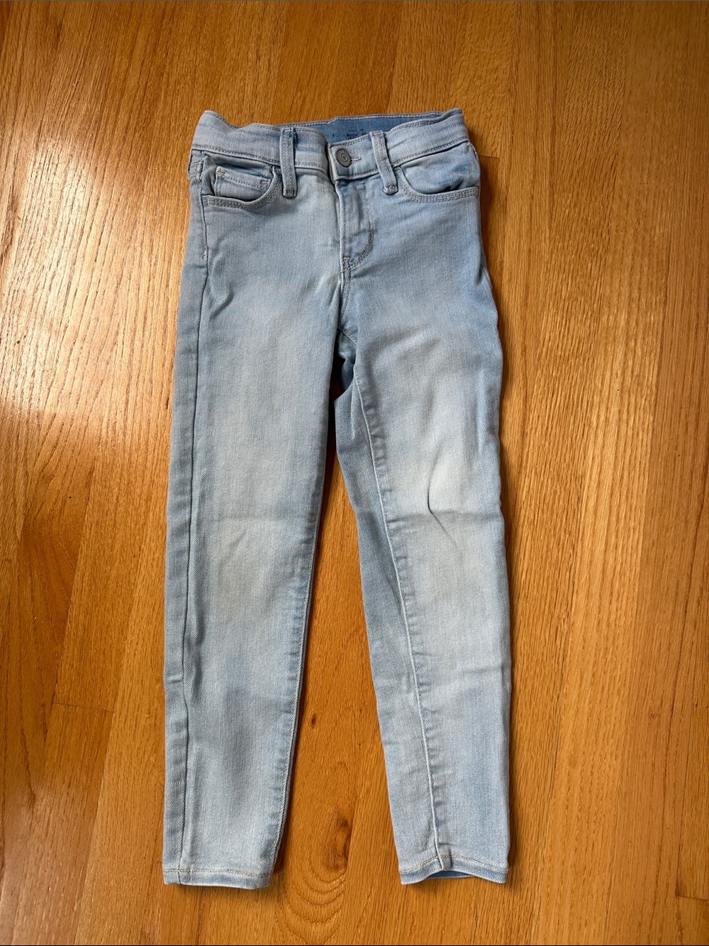 Old Navy Pale Blue Denim Rockstar Jeggings - Women's